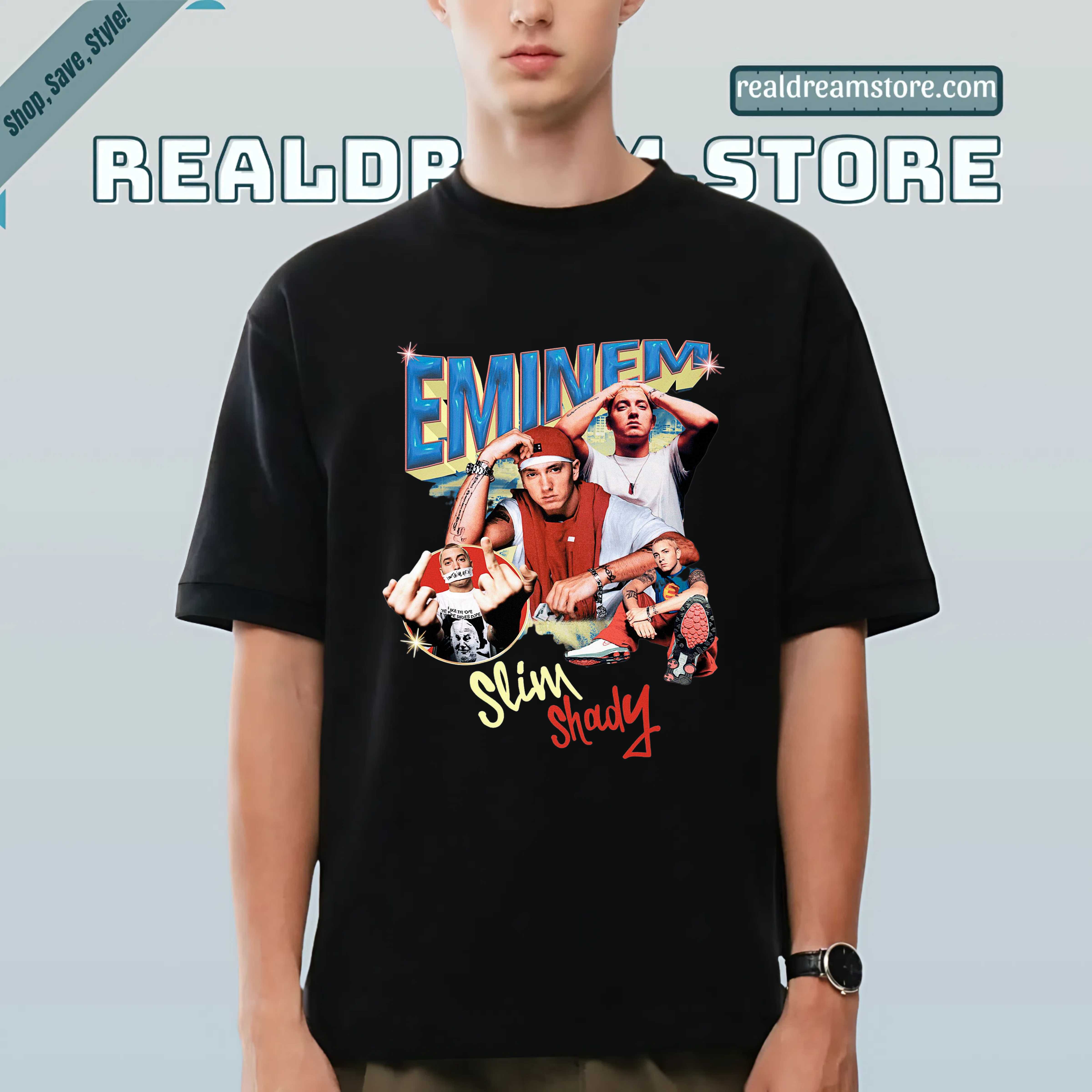 The Real Slim Shady Tshirt - Eminem Rapper Tee